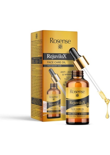 Rejuvilox Karşıtı Yüz Bakım Yağı 30ML ( Yaşlanmayı Yavaşlatan)
