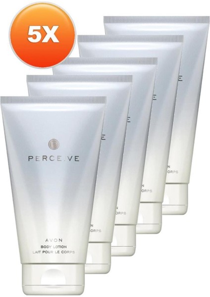 Perceive Kadın Vücut Losyonu 150 ml Beşli Set