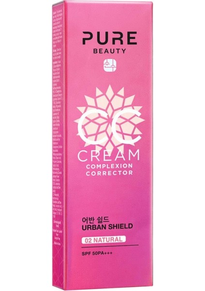 cc Cream SPF50 Pa+++ Natural 30 ml