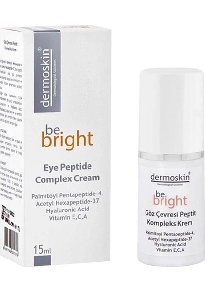 Be Bright Göz Çevresi Peptit Kompleks Krem 15 ml