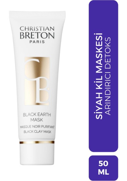Arındırıcı Siyah Kil Maskesi 50 ml