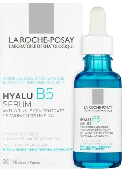La Roche Posay Hyalub5 Hyalüronikasit ve Vitamin B5 Nemlendirme ve Dolgunlastırma Cilt Serumu 30 ml