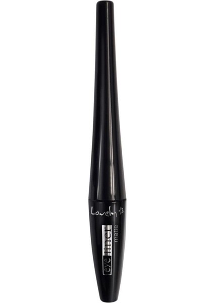 Lovely Eye Liner Matte Black Mat Siyah Eyeliner