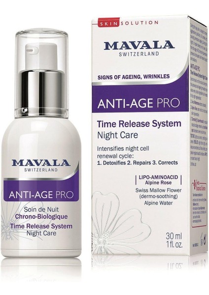 Mavala Anti-Age Pro Chronobiological Day Serum Face And Eyes 30 ml