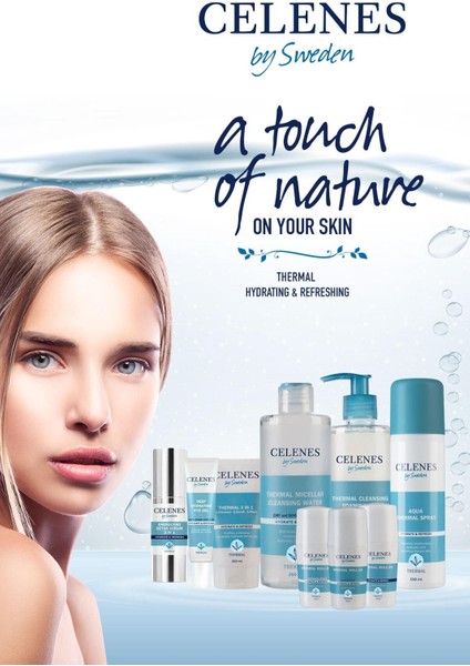 Celenes By Sweden Thermal 3 In 1 canlandırıcı Detox Serum 30 ml