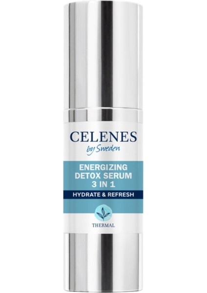 Celenes By Sweden Thermal 3 In 1 canlandırıcı Detox Serum 30 ml