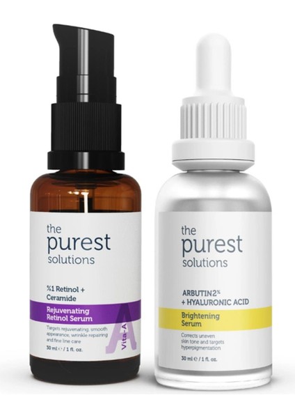The Purest Solutions Renk Tonu Eşitleyici Cilt Bakım Seti