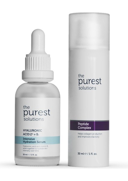 The Purest Solutions Yoğun Nemlendirme ve Karşıtı Bakım Seti