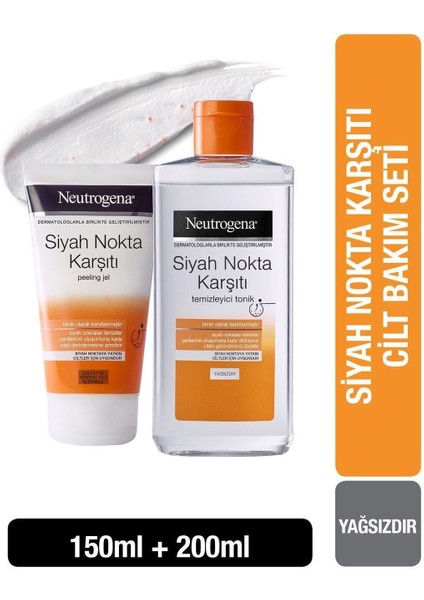 Siyah Nokta Karşıtı Cilt Bakım Seti Neutro