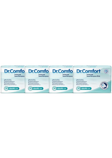 Dr. Comfort 60 x 90 Yatak Koruyucu Örtü 30 'Lu x 4 (120 Adet) fiyatları