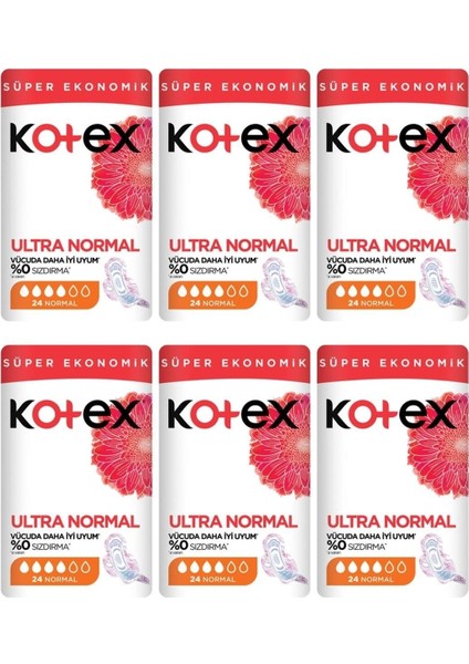 Ultra Süper Ekonomik Paket Normal 24'lü x 6 Paket