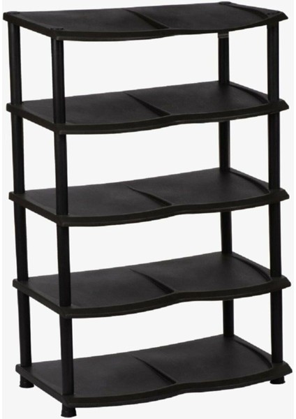 Siyah 5 Katlı Ayakkabılık Büyük Plastik Ayakkabılık fiyatları