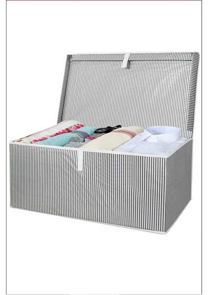 Daisyhome 4 Adet Kapaklı Kutu Hurç Mega Boy 70*40*30* Çok Amaçlı Kutu Hurç modelleri