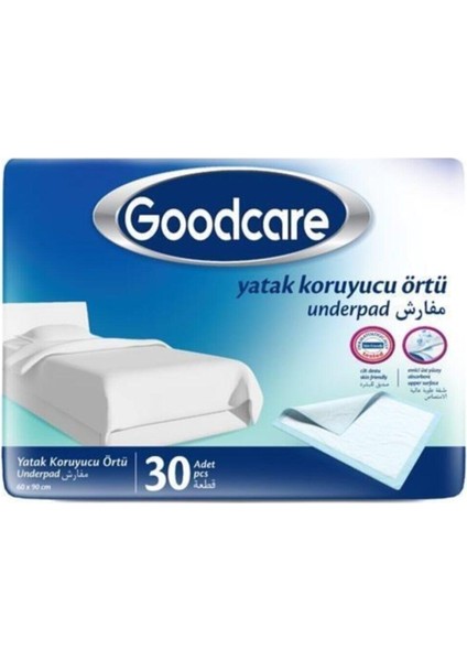 EC Shop Goodcare Yatak Bezi 60 x 90 cm  - 30 Adet Goodcare Yatak Bezi 60 x 90 cm  - 30