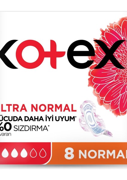 Hijyenik Ped Normal 8 Ped Hijyenik Ped