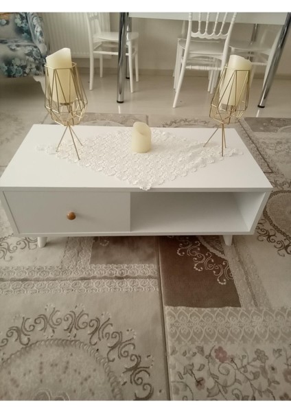 Ofisbazaar Orta Sehpa Beyaz fiyatları