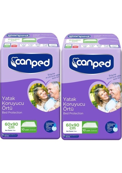 Yatak Koruyucu Örtü Ekstra Örtü (60cm * 90cm) 20 Adet