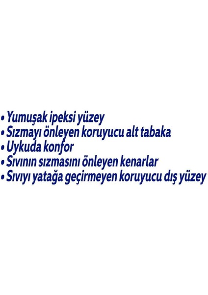 Hasta Alt Açma Yatak Koruyucu Örtü 60*90cm (Iç Adet 30 Adet) Tekli Pk fiyatları