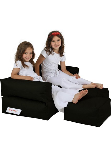 Çocuk Ikili Çok Amaçlı Koltuk Siyah fiyatları