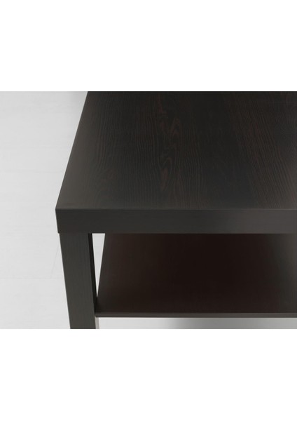 Dekoratif Lack Orta Sehpa Mobilya Siyah Renkli (55 x 90 cm ) Lack Orta
