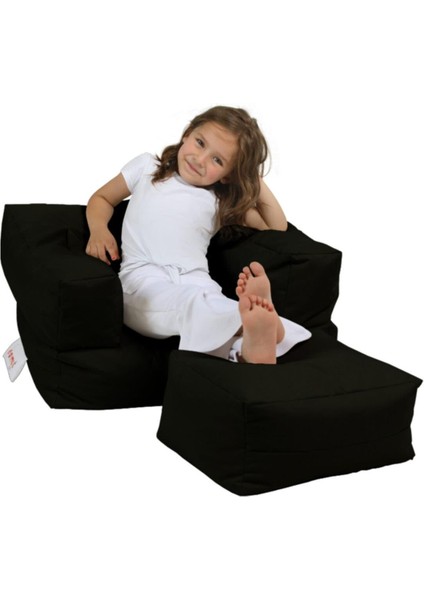 Çocuk Tekli Çok Amaçlı Koltuk Siyah fiyatları