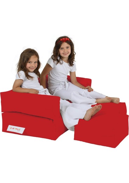 Çocuk Ikili Çok Amaçlı Koltuk Kırmızı fiyatları