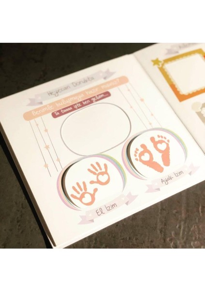 Yeti Kitap Yenidoğan Anne Bebek Albümü modelleri