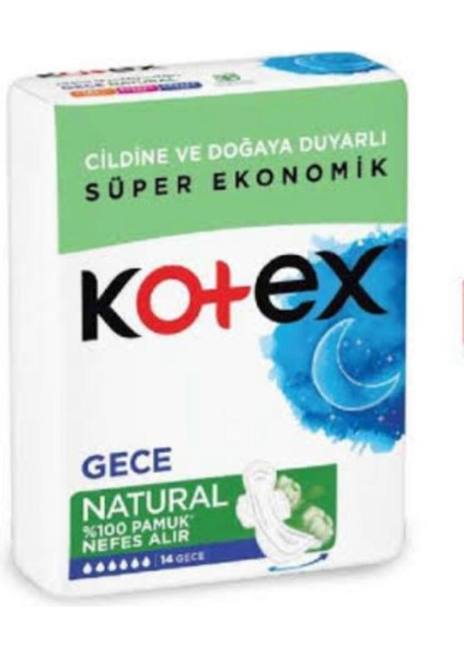 Natural Quadro Gece 14 Lü 12 Paket