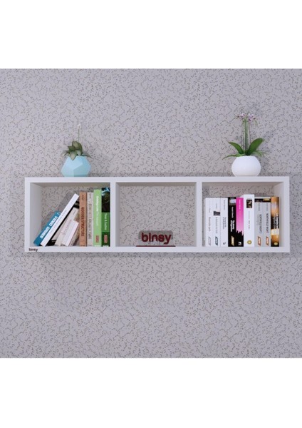 Bi Demonte Yatay Raf Kitaplık Beyaz fiyatları