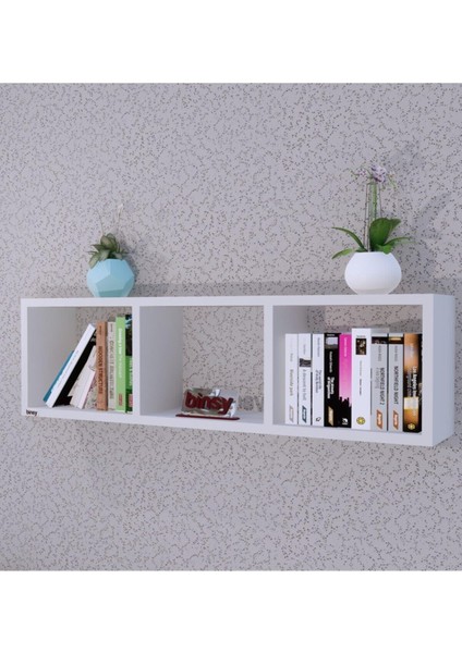 Bi Demonte Yatay Raf Kitaplık Beyaz modelleri