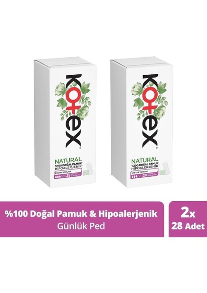Natural 28 'li Günlük -2'li Paket
