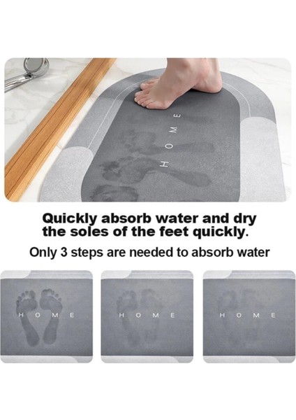 [Email Protected] Diatom Paspas Su Emici Kaymaz Taban Banyo Paspası 1997*-Banyo modelleri