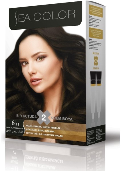 Set Boya 6.11 Yoğun Koyu Küllü Kumral