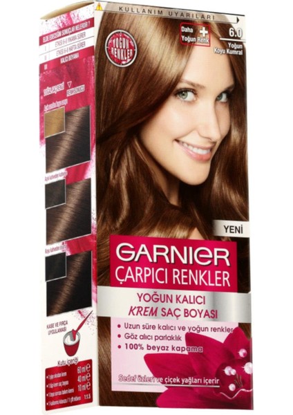 Color Naturals Çarpıcı Renkler 6,0 Yoğun Koyu Kumral