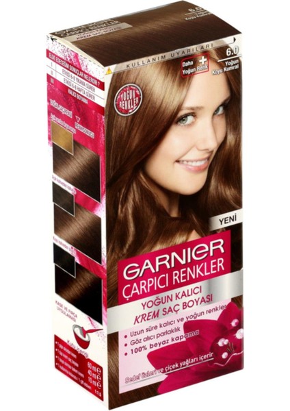 Color Naturals Çarpıcı Renkler 6,0 Yoğun Koyu Kumral