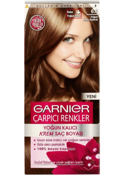 Color Naturals Çarpıcı Renkler 6,0 Yoğun Koyu Kumral