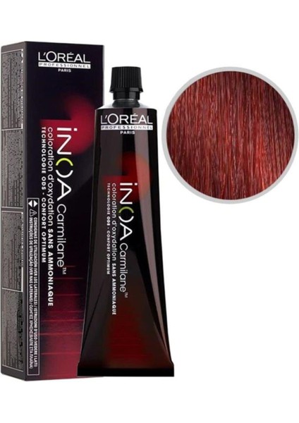 Loreal Professionnel Saç Boyası 6.66 Koyu Kumral Yoğun Kızıl
