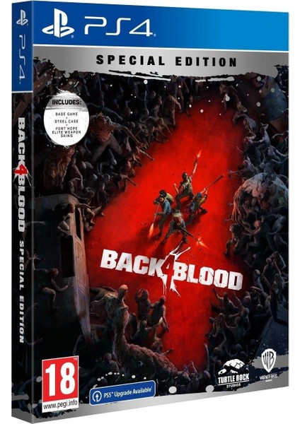Back 4 Blood Special Edition Ps4 Oyun Ps5 Yükseltme