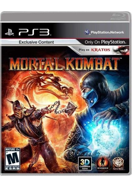 Ps3 Mortal Kombat - Orjinal Oyun - Sıfır Jelatin