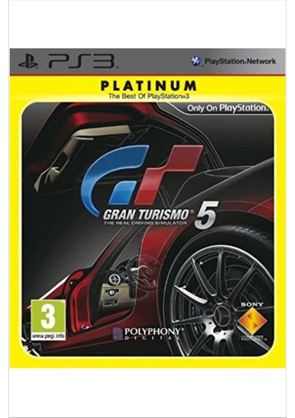 Gran Turismo 5 Platınum Ps3 Oyunu