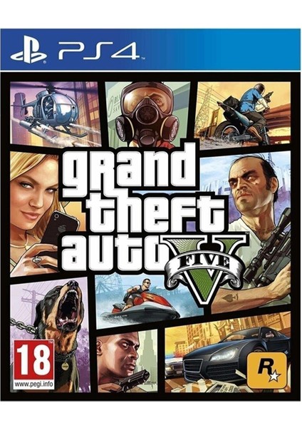 Rockstar Ps5-Ps4 Için Grand Theft Auto 5 - Gta V