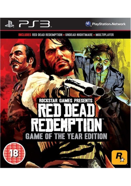 Red Dead Redemption Game Of The Year Edition Ps3 Oyun