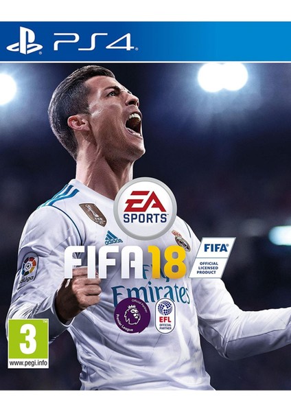 Ps4 Fifa 18 - Orjinal Oyun - Sıfır Jelatin