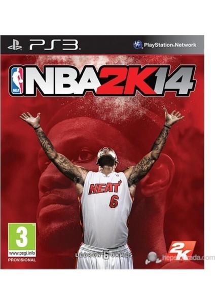 Ps3 Nba 2K14 - Orjinal Oyun - Sıfır Jelatin