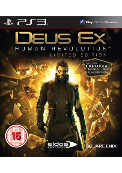 Ps3 Deus Ex Human - Orjinal Oyun - Sıfır Jelatin