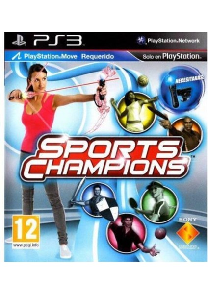 Ps3 Sports Champions Move Spor Oyunu Playstation 3 Ps3 Sport