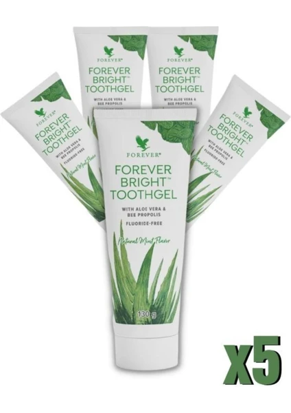 Forever Living Forever Diş Macunu Bright Toothgel 5'li Orijinal Barkodlu Ürün Gönderiyoruz