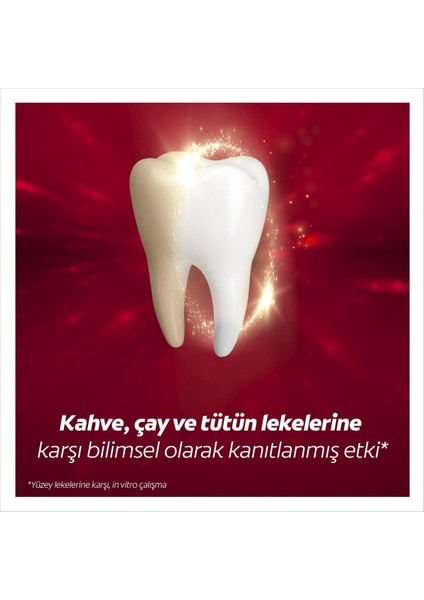 Optic White Kahve Çay ve Tütün Kullanıcıları Için Diş Macunu 4x 50 ml 4 Lü