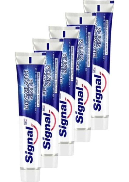 Sistem Diş Macunu 50 ml x 5 Set