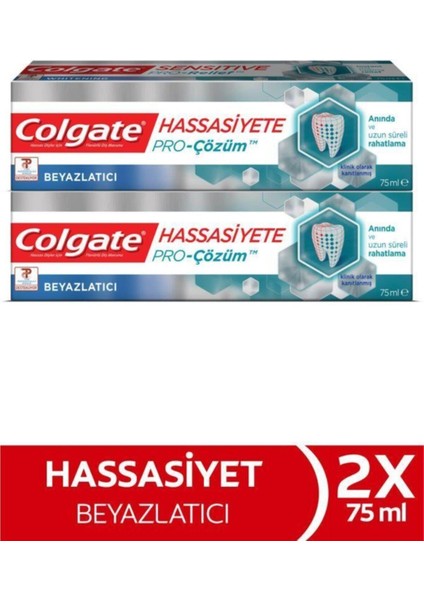 Hassasiyete Pro Çözüm Sensitive Pro Relief Diş Macunu 2 x 75 ml